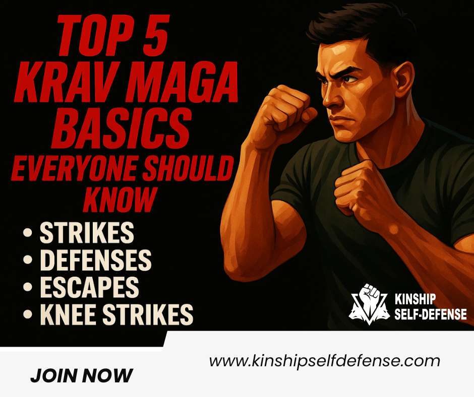 5 Krav Maga basics banner
